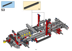LEGO 8258 instructions page 3 – build guide